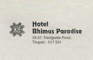 hotel bhimas paradise